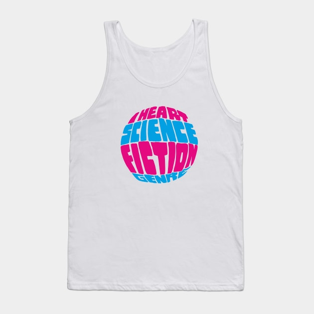 Science Fiction - Simple  Design Tank Top by FutureHype